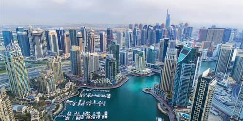 حجز طيران من Toronto إلى Dubai